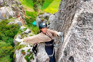 Skybike Via Ferrata and Rappelling Tour from Cusco