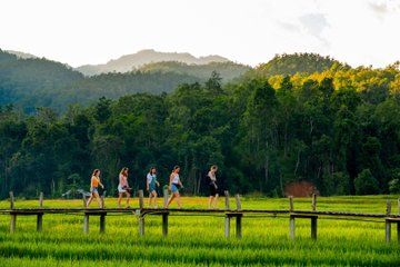 Private Golden Sunset Tour with Panoramic Views at Pai Canyon