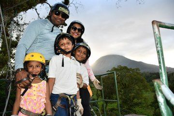 La Fortuna Sunset Zipline and Night Walk Tour