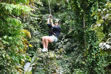 La Fortuna Zipline with Volcano Hike and Hanging Bridges