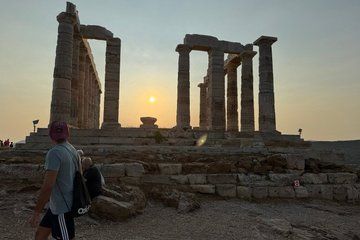 Cape Sounion Temple of Poseidon Sunset Private Tour from Athens