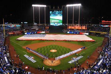 Kansas City Royals Baseball Game at Kauffman Stadium