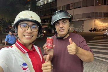 Street Food Lover By Motorbike In Ho Chi Minh City