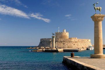 Rhodes Beach Tour with Swim Stop and Coastal Views