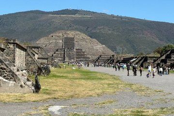 Sacred spiritual route in Teotihuacan