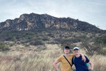 Rock climbing in ancient rocks of Oaxaca