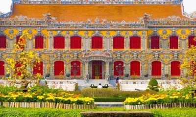 Chan May Port to Hue Imperial City Khai Dinh Tomb Thien Mu Pagoda