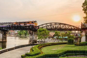 Kanchanaburi - Historical Bridge & Erawan Waterfall