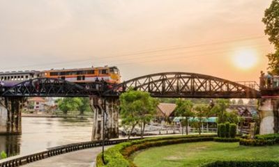 Kanchanaburi - Historical Bridge & Erawan Waterfall