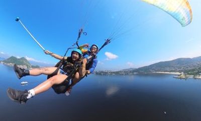 Flight of Parapente Paraglider (Including the GoPro video)