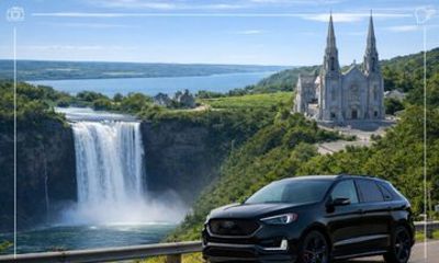 Private Tour to Montmorency Falls & St. Anne's Basilica (3:30 )