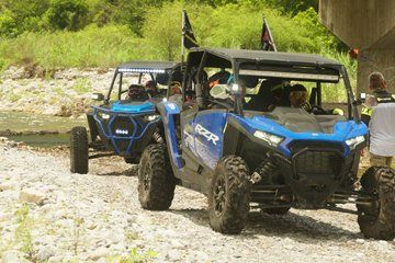 4x4 adventure to Las Adjuntas with river crossing and gaps 3 hours