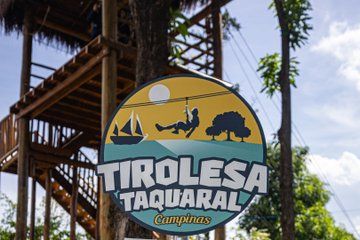 Tirolese in Campinas Parque Taquaral