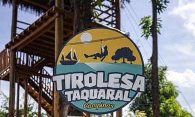 Tirolese in Campinas Parque Taquaral