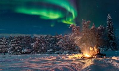 Northern Lights Hunt and Moose Sausage BBQ