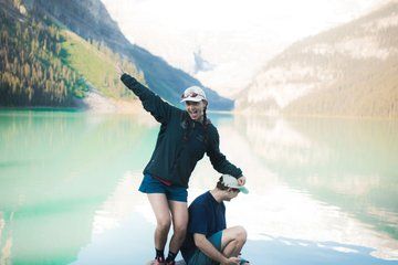 Lake Louise and Moraine Lake Tour Banff Free Time from Calgary