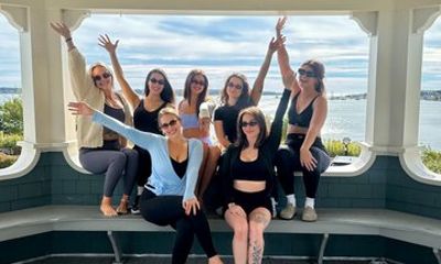 Morning Flow and Mimosas Yoga Experience in Maine
