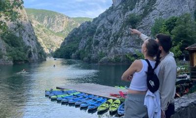 Private tour of the charming Matka Canyon with hotel pick-up