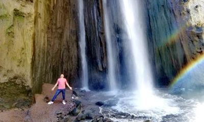Capua Waterfalls to Yura Hot Springs Experience