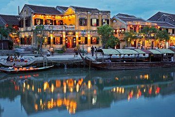 Hoi An Evening Market Lantern filled River Boat Ride