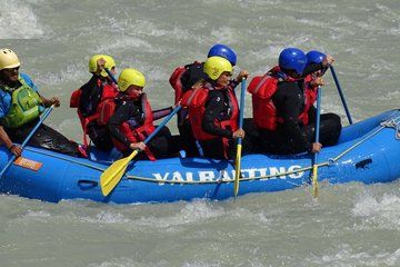 Rafting in Interlaken in the Swiss Alps