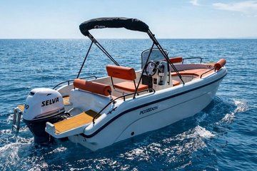 Skiathos Boat Rentals Licence free Explore Hidden Beaches