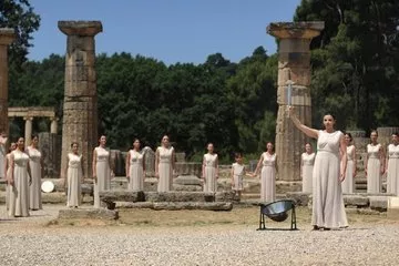 Private Minivan Transfer & Free Time in Ancient Olympia