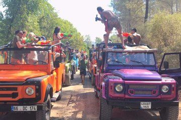 Didim & Altinkum Jeep Safari Tour with Lunch and Swimming Stops