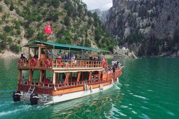 Side Manavgat River Cruise with Bazaar and Lunch Hotel Transfer