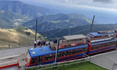 Lugano Monte Generoso Summit and Cogwheel Train Experience
