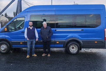 Transport from Belfast to Dublin Airport for up to 16 passengers