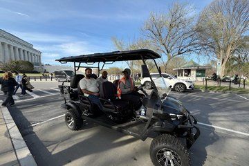 Washington DC Golf Cart Tour – Monuments (2 Hours)