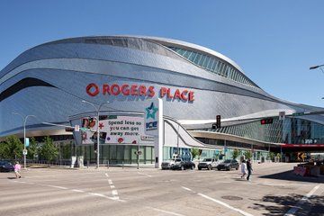 Edmonton Oilers Ice Hockey game at Rogers Place