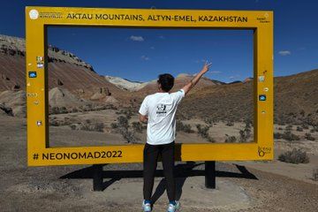 Altyn Emel Adventure in Aktau mountains Katutau and Singing Dune