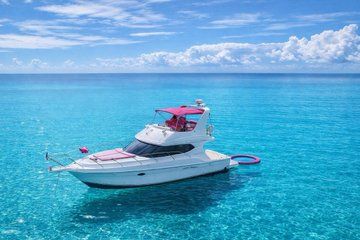 Rent 50 Ft Luxury Pink Yacht with 2 Jet Skis