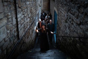 Bath Scented Ghost Tour with Dark Humour and Interactive Stories