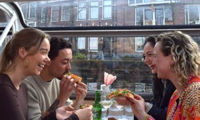 Haarlem Evening Pizza Cruise with Fresh Nolita Pizza