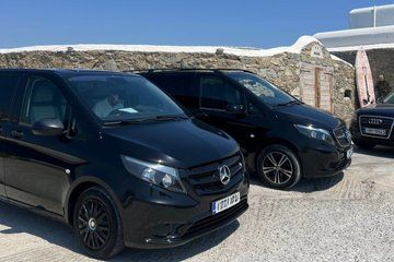24/7 Private Transfer in Mykonos VIP Minivan Up to 8 Pax
