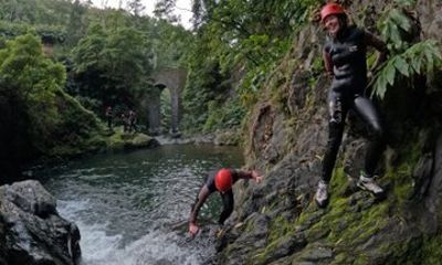 Canyoning Ascent Adventure in Moinho de Félix