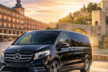 Full Day from Madrid High End Car with Driver 4 or 8 Hours