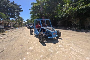 Adventure in ATV and Buggy Culture and Nature and Beach
