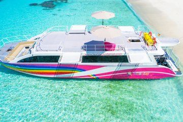 Shared Guided Tour to Phi Phi Island Tour by Speed Catamaran