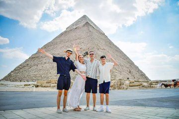 Hurghada to Cairo Small Group Tour Pyramids and Grand Museum
