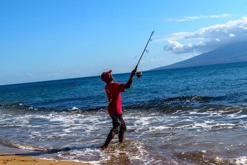 Shoreline Fishing Experience on the West Coast of Saint Lucia