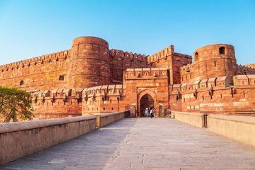 Agra Agra Fort and Mehtab Bagh Sunset Viewpoint Guided Tour