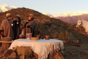 Experience Gaucha Adventure Wines and mountain range in uco valley