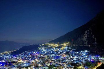 Walking Night Tour at Blue City with Local Guide