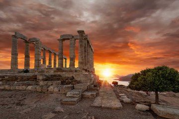 Cape Sounion Sunset Private Tour