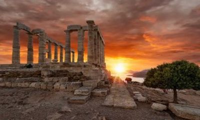 Cape Sounion Sunset Private Tour
