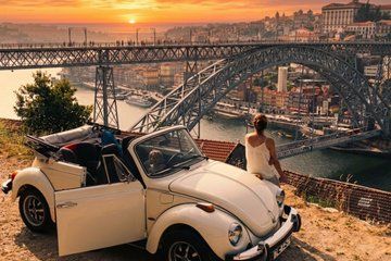 Porto Private Tour in a Classic VW with Hotel Pickup